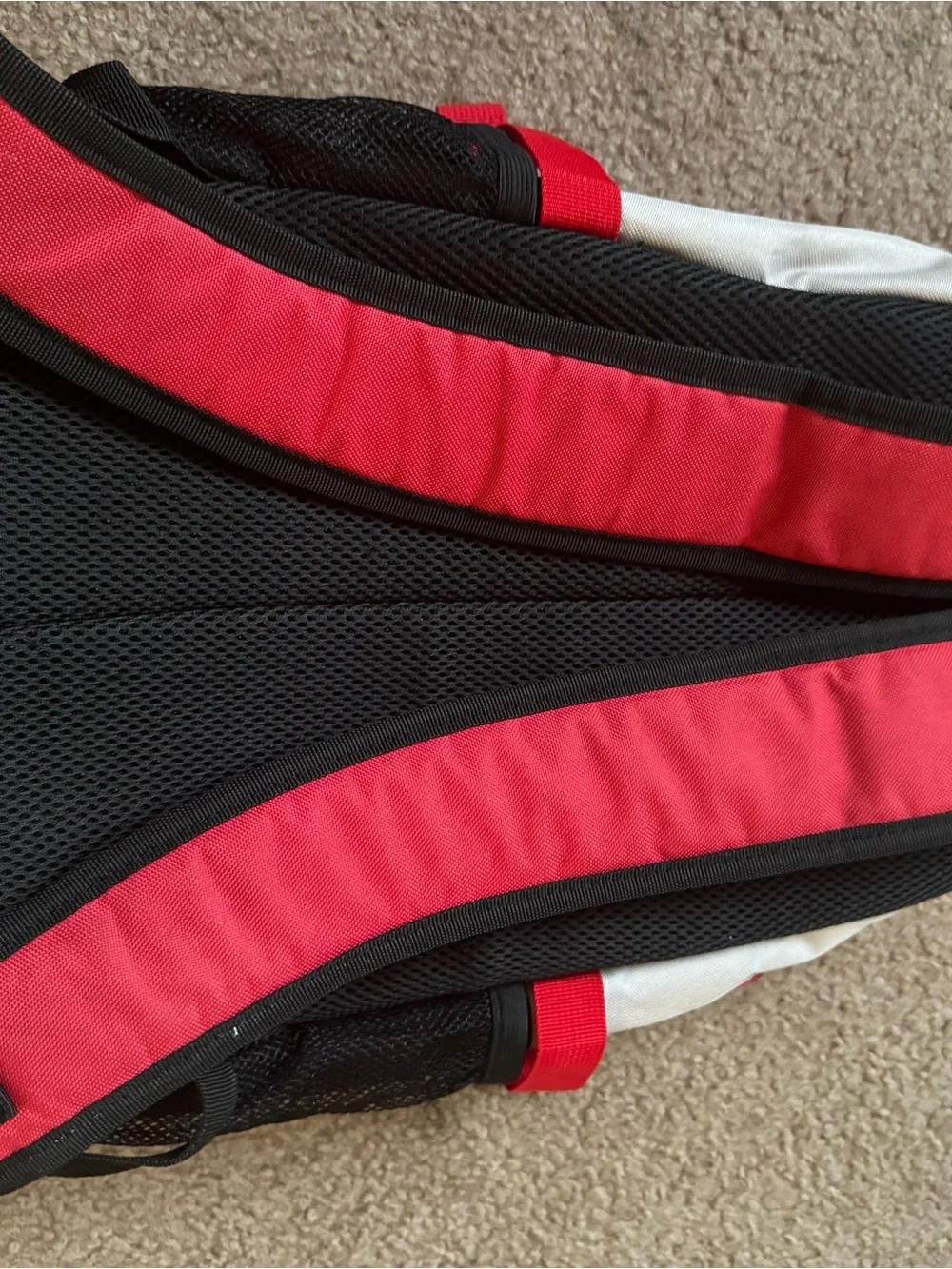 Super Mario Backpack with Red Accents